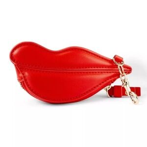 DVF for  Target red  Lips Coin purse